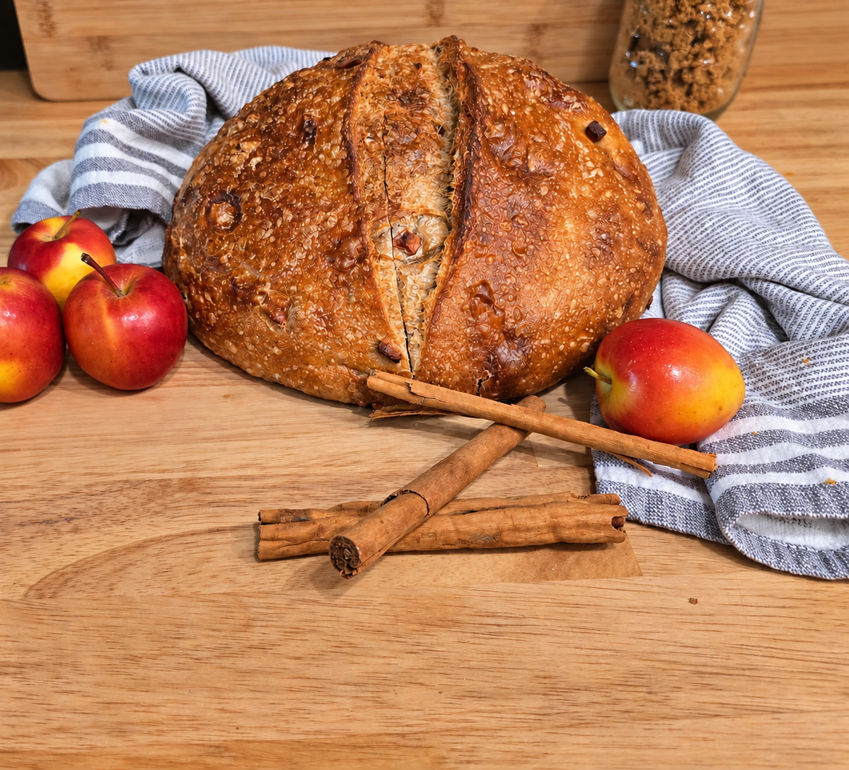 Apple Cinnamon Sugar Sourdough