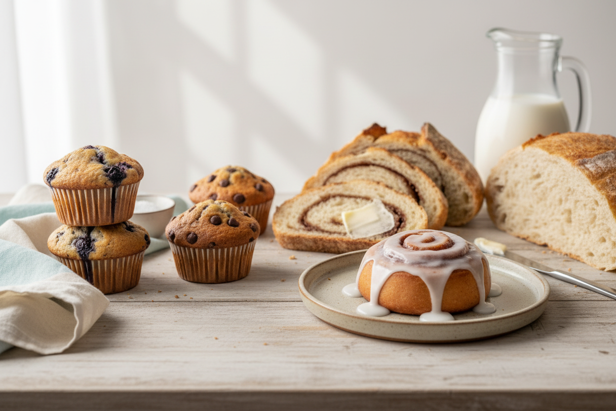 Crust & Crumb Cottage Bakery Hero Background