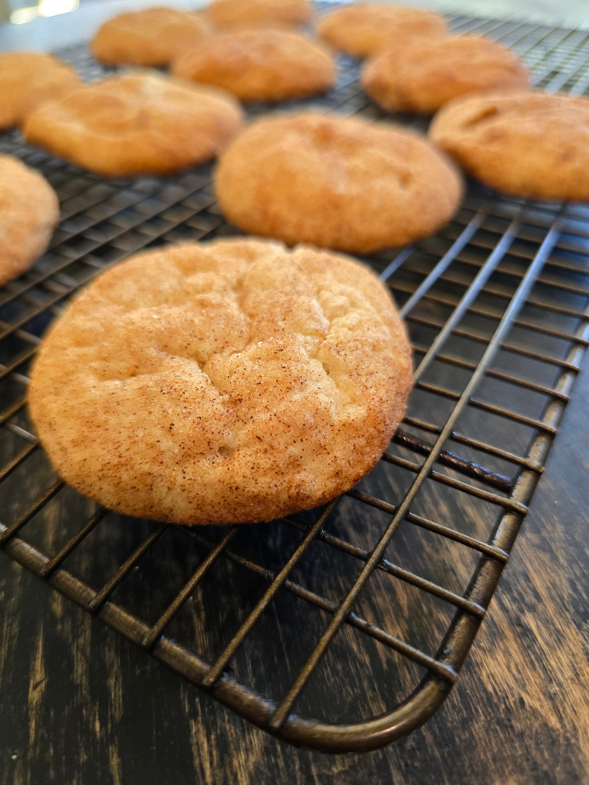 Sourdough Snickerdoodle Cookies